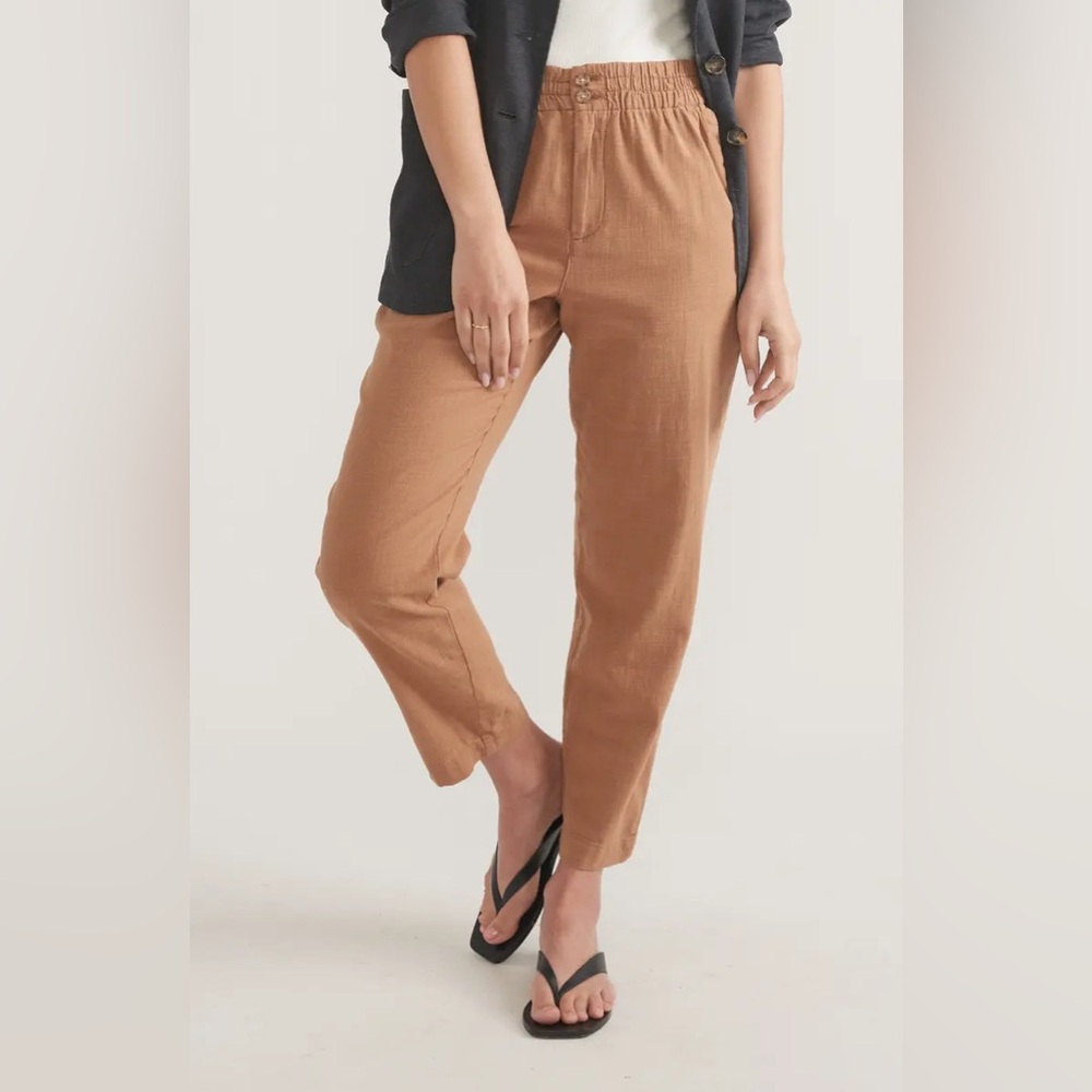 Marine Layer Elle Relaxed Fit Crop Pants